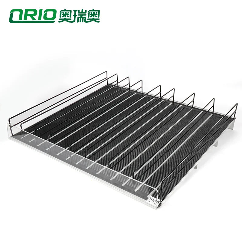 رف عرض المشروبات بالجاذبية مع خاصية التغذية التلقائية، وسلة حامل زجاجات المشروبات في الفريزر، ومبرد السوبر ماركت، ورف بكرة تغذية بالجاذبية