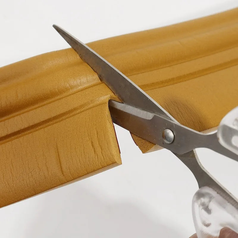 6/2 متر مقاوم للماء، خط حواف ذاتي اللصق، ملصقات حائط ثلاثية الأبعاد سميكة، ديكورات مضادة للتصادم، خط زاوية للأطفال