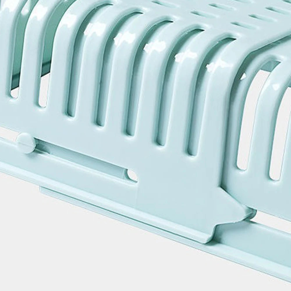 سلة تخزين متعددة الوظائف للثلاجة، رف تخزين قابل للسحب لتقسيم الثلاجة، مصرف المطبخ