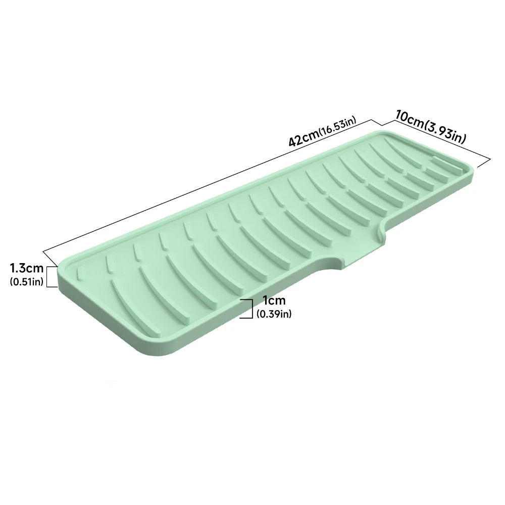 1 قطعة من وسادات تجفيف موجة من السيليكون، حصيرة تجفيف جديدة غير قابلة للانزلاق، حامل أطباق، مفرش طاولة، مفرش مطبخ قابل للطي، وسادة عزل حراري