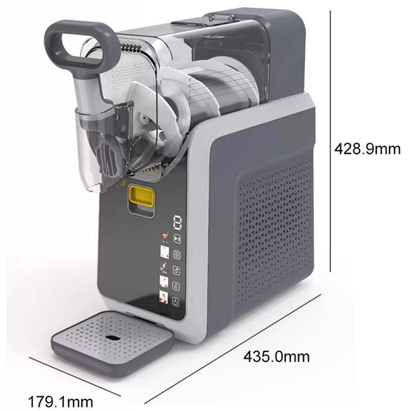 آلة إذابة الثلج، آلة صنع المشروبات الباردة الصغيرة، آلة صنع مشروبات السموذي، آلة صنع ميلك شيك، آلة صنع الثلج المبشور