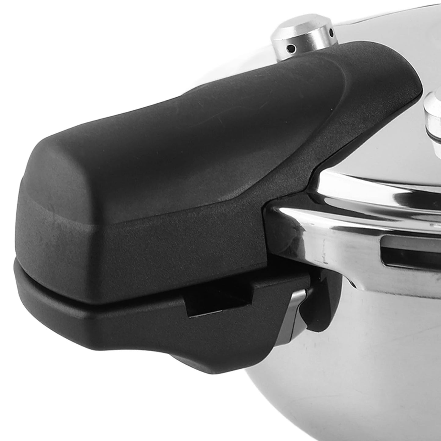 قدر ضغط سعة 1.8 لتر مصنوع من الفولاذ المقاوم للصدأ وآمن ومقاوم للانفجار، وعاء رأس سمكة المحار لموقد الغاز الصناعي