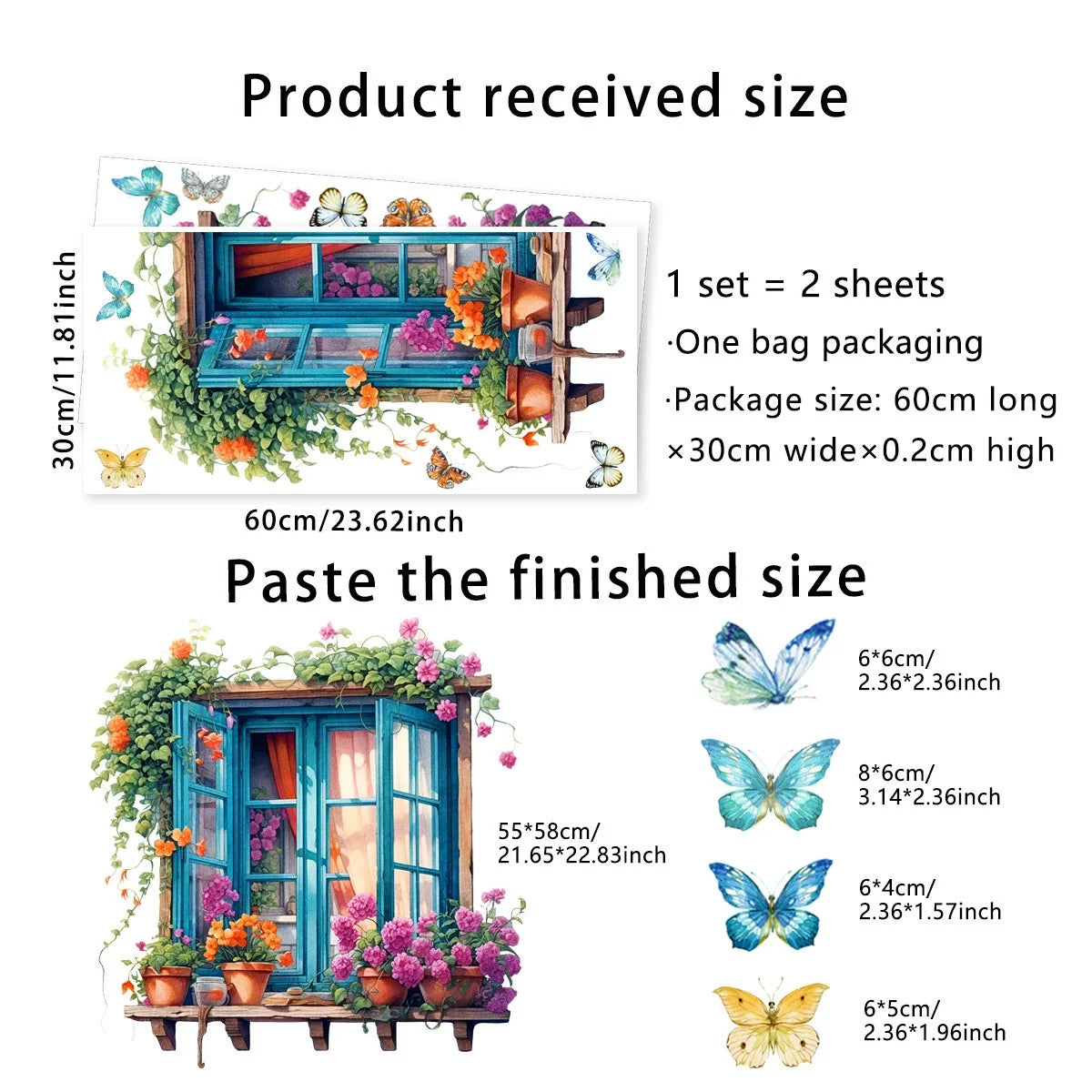 ملصقات حائط قابلة للإزالة ومقاومة للماء وملصقات حائط مصنوعة يدويًا من مادة البولي فينيل كلوريد لتزيين غرفة الطعام وديكور المطبخ