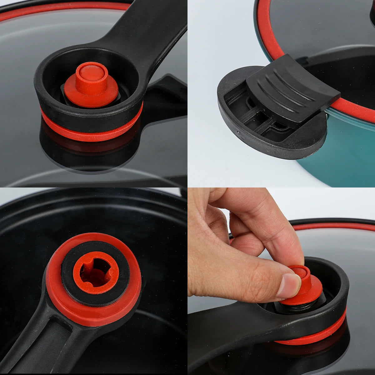 طنجرة ضغط متوافقة مع قدر الضغط سعة 3.5 لتر، طنجرة ضغط كهربائية منخفضة الحرارة لطهي الأرز