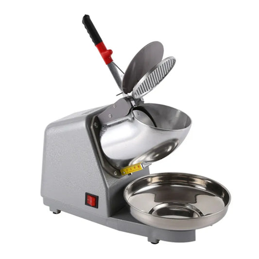 آلة كسارة الثلج الكهربائية، ترقية آلة صنع الثلج التجارية، آلة صنع العصير عالية الطاقة ذات السكين المزدوج الصغيرة المنزلية