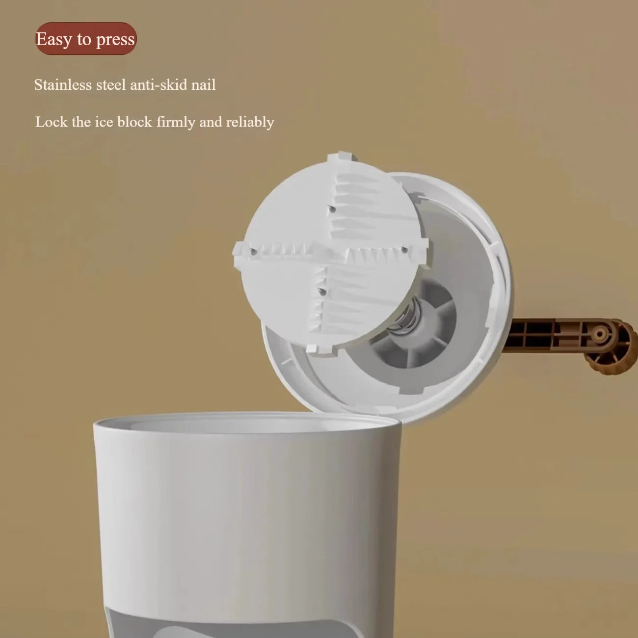 آلة حلاقة الثلج اليدوية الجديدة لعام 2025 للاستخدام المنزلي، ماكينة صنع مخروط الثلج اليدوية الصغيرة لحلوى الثلج الصيفية، أداة مطبخ محمولة