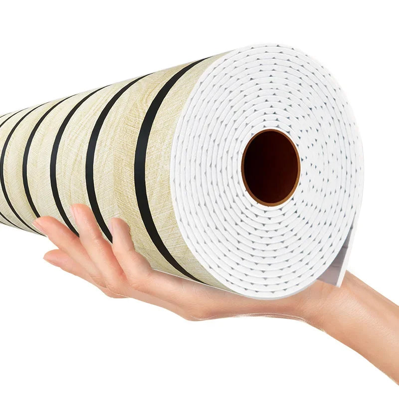 مادة الخشب الحبوب ذاتية اللصق ملصق الحائط ملصق الأرضية خلفية جدار الديكور غرفة النوم المطبخ مقاوم للماء