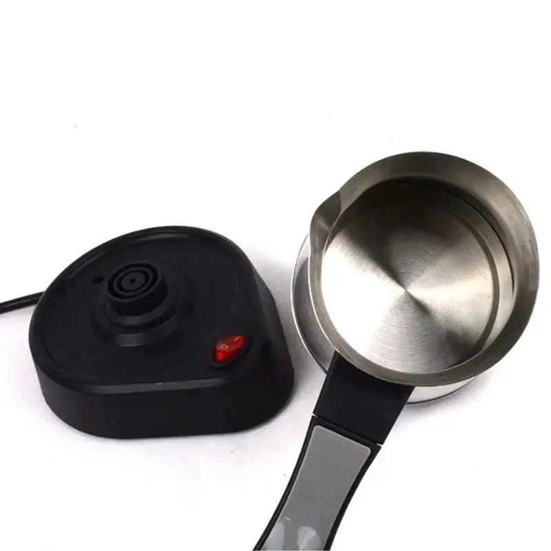 ماكينة قهوة تركية كهربائية بقوة 600 واط، وعاء موكا إيطالي منفصل سعة 500 مل، مصنوع من الفولاذ المقاوم للصدأ، ماكينة إسبريسو عربية محمولة