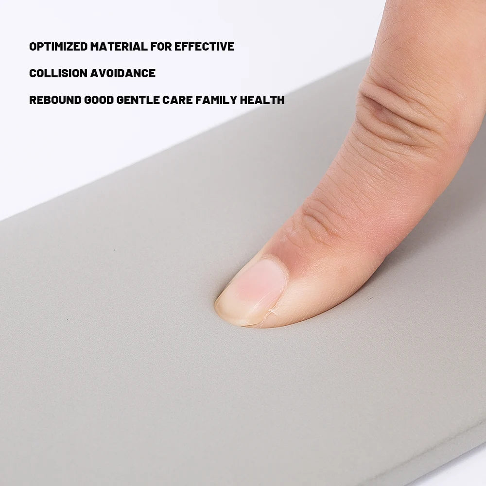 10-2 متر مقاوم للماء ذاتي اللصق خطوط حواف ثلاثية الأبعاد ملصقات حائط سميكة مضادة للتصادم خطوط زوايا الحائط المزخرفة