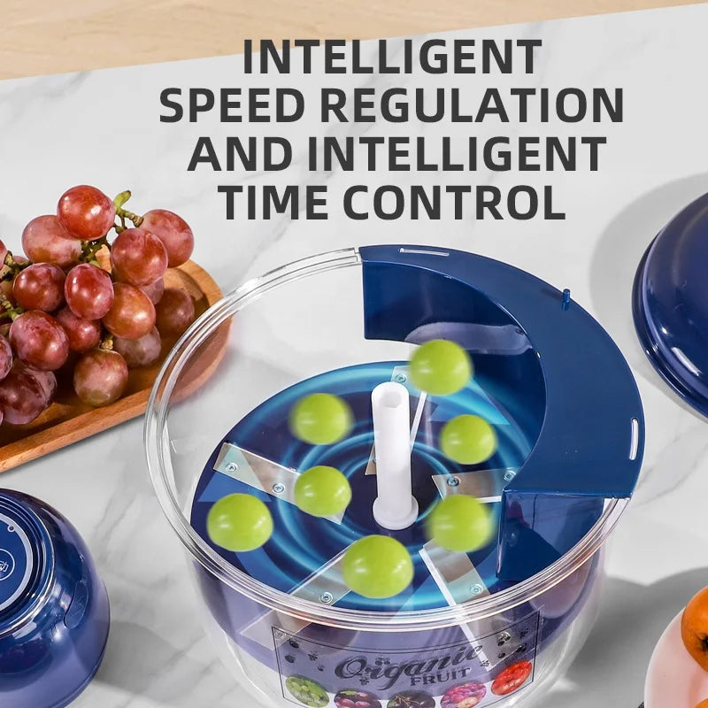 آلة تقشير الفاكهة الأوتوماتيكية الجديدة اللاسلكية المحمولة للبرقوق والخوخ والعنب سريعة وسهلة الاستخدام في المطبخ المنزلي