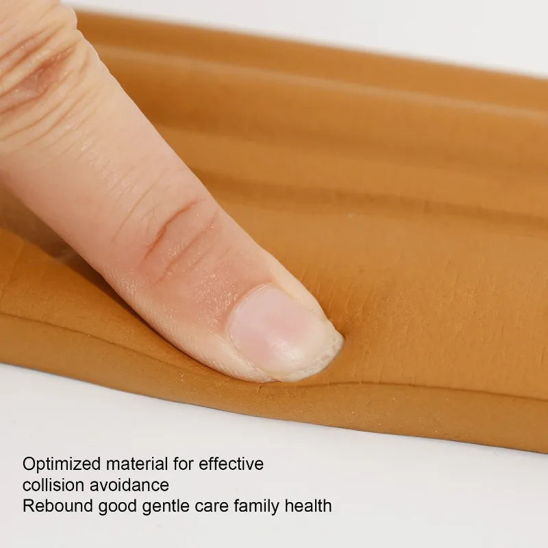 6/2 متر مقاوم للماء، خط حواف ذاتي اللصق، ملصقات حائط ثلاثية الأبعاد سميكة، ديكورات مضادة للتصادم، خط زاوية للأطفال