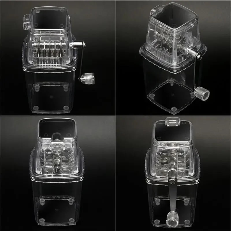 الصفحة الرئيسية متعددة الوظائف للمطبخ المنزلي والبار وآلة صنع الثلج اليدوية المحمولة وخلاطات الثلج الشفافة وأدوات كسارة الثلج اليدوية