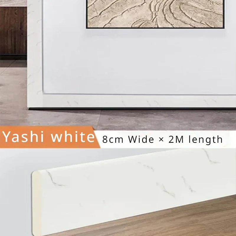 خط حواف ذاتي اللصق مقاوم للماء 2 متر، ملصق حائط ثلاثي الأبعاد سميك مضاد للتصادم، خط زاوية للأطفال