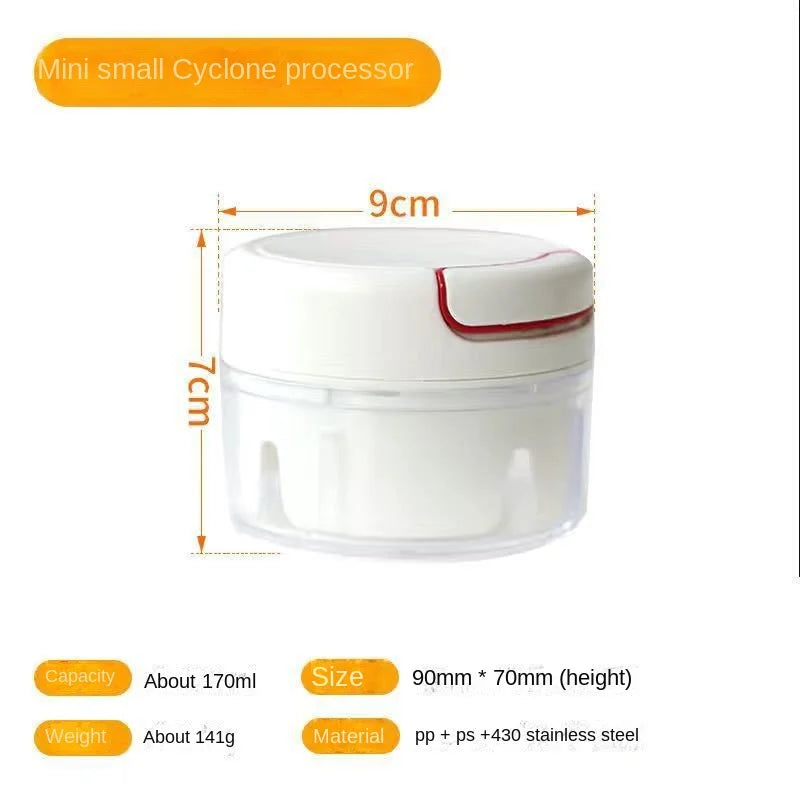 مفرمة لحم يدوية 500/900 مل، مفرمة ثوم، مكبس ثوم دوار، كسارة خضروات، قطاعة بصل، ملحقات مطبخ للطبخ