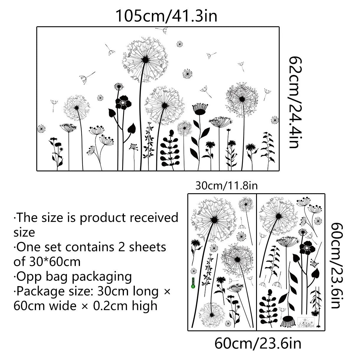 ملصقات حائط قابلة للإزالة ومقاومة للماء وملصقات حائط مصنوعة يدويًا من مادة البولي فينيل كلوريد لتزيين غرفة الطعام وديكور المطبخ