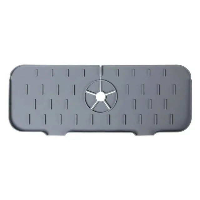 وسادة ماصة للصنبور من السيليكون لحماية حوض المطبخ من الرذاذ، وسادة تصريف، وسادة التقاط الرذاذ، واقي سطح الطاولة، أدوات المطبخ