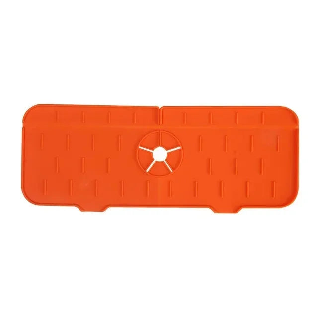 وسادة ماصة للصنبور من السيليكون لحماية حوض المطبخ من الرذاذ، وسادة تصريف، وسادة التقاط الرذاذ، واقي سطح الطاولة، أدوات المطبخ