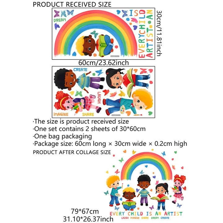 ملصقات حائط قابلة للإزالة ومقاومة للماء وملصقات حائط مصنوعة يدويًا من مادة البولي فينيل كلوريد لتزيين غرفة الطعام وديكور المطبخ