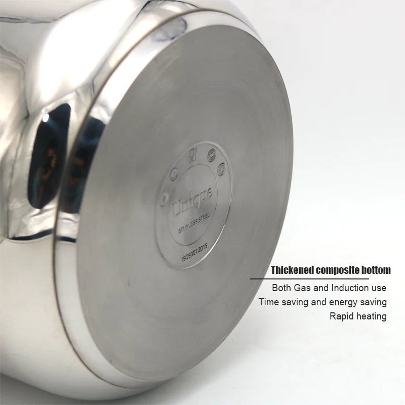 قدر ضغط AIWILL سعة 2 لتر/6 لتر/8 لتر، 3 سرعات، مصنوع من الفولاذ المقاوم للصدأ 304، متعدد الوظائف، ضغط محدود، مقاوم للانفجار، طهي سريع