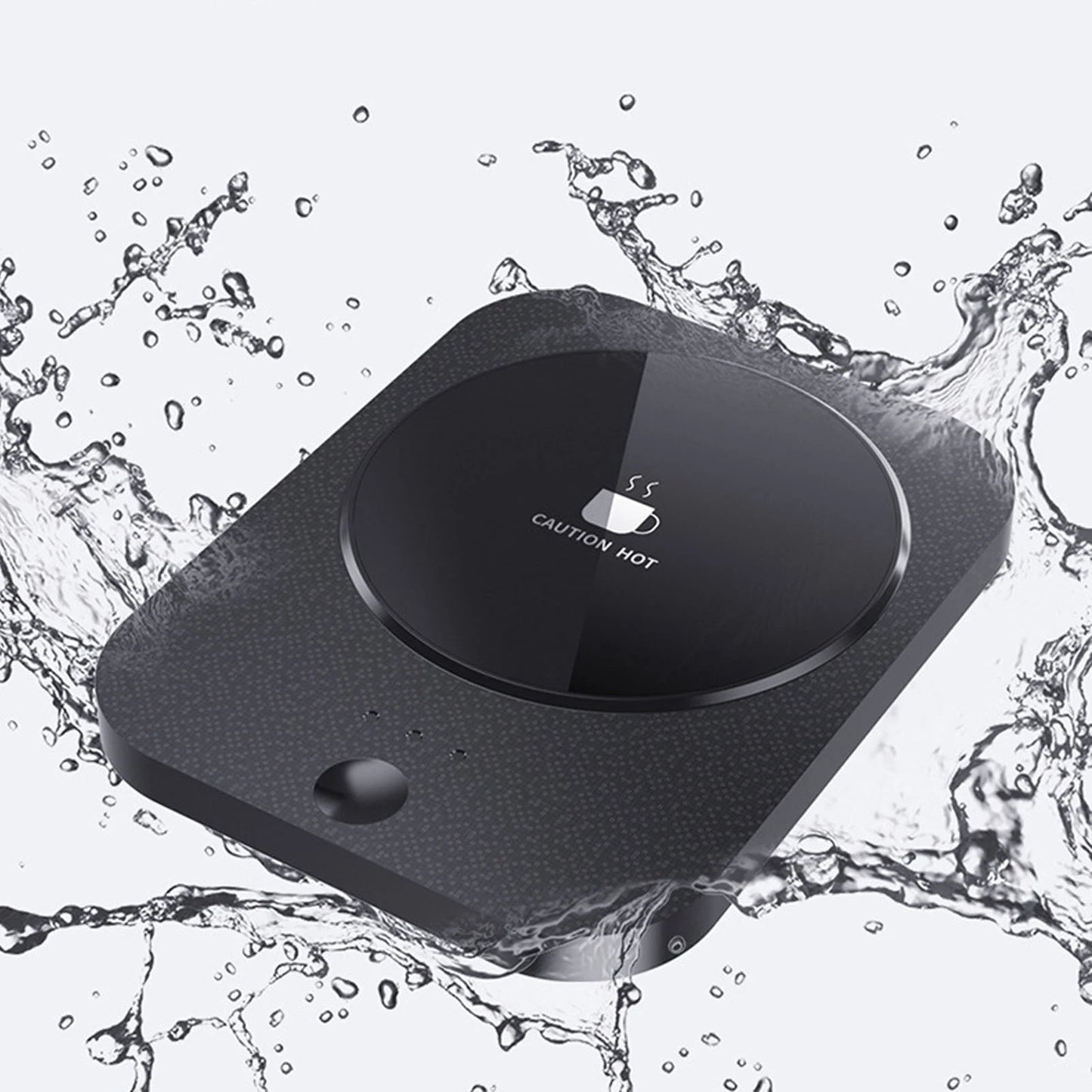 سخان كهربائي ذكي لأكواب القهوة مع تدفئة ثابتة 55 درجة مئوية ومصدر طاقة USB وكوب سيراميك للمكتب 5 فولت