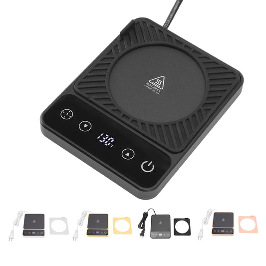 سخان أكواب كهربائي، 9 أوضاع لتسخين الأكواب، درجة حرارة ثابتة، إيقاف تلقائي، تسخين متساوٍ، سخان أكواب مكتبي، قابس أمريكي 110-120 فولت