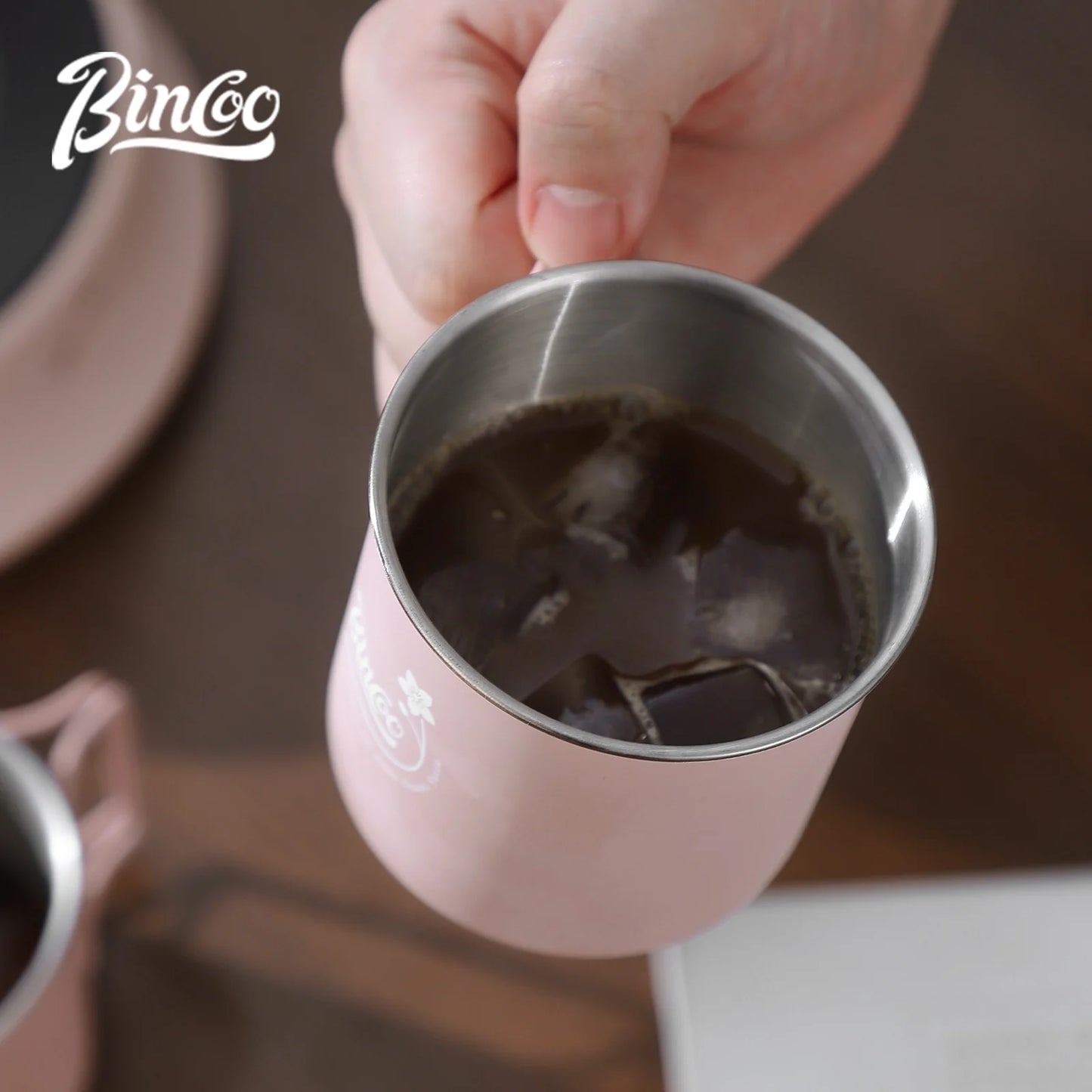 وعاء موكا مزدوج الصمام من بينكو، وعاء قهوة مربع، وعاء إسبريسو، مجموعة ماكينة استخلاص القهوة للمنزل والمكتب، موقد كهربائي 220 فولت