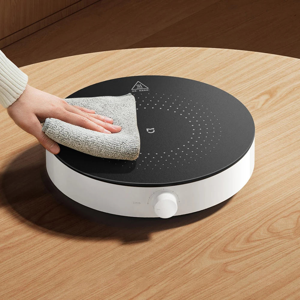 موقد حثي XIAOMI MIJIA N1، 6 تروس ضبط النار، 8 حماية أمان، مواقد حثية كهربائية، قوة 2100 واط، جهد 220 فولت