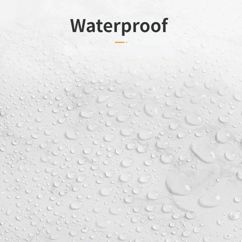 ورق جدران لاصق ذاتي اللصق مقاوم للماء من الرخام الأبيض اللؤلؤي لخزانة المطبخ، ملصقات ديكور قابلة للتقشير واللصق