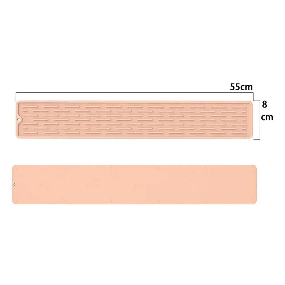 1 قطعة من وسادات تجفيف موجة من السيليكون، حصيرة تجفيف جديدة غير قابلة للانزلاق، حامل أطباق، مفرش طاولة، مفرش مطبخ قابل للطي، وسادة عزل حراري