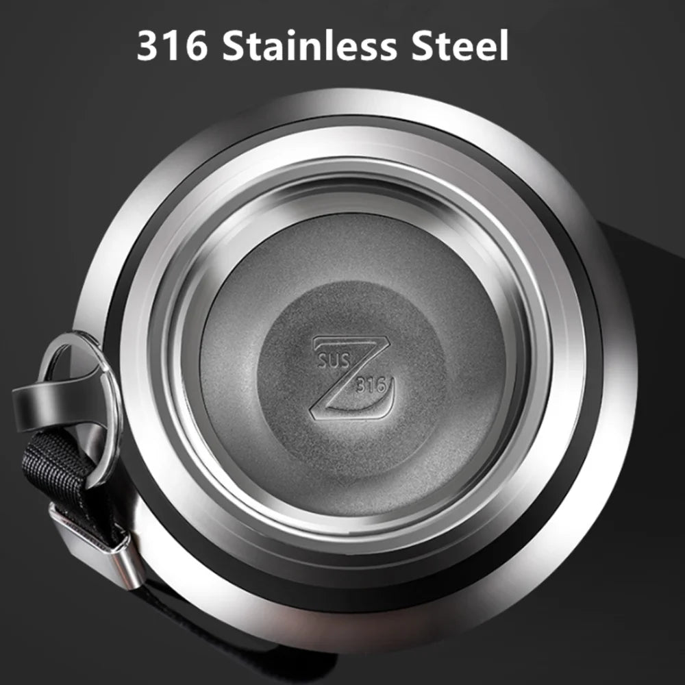 زجاجة ترمس ذكية 1200 مل مع شاشة عرض درجة الحرارة للحفاظ على الماء البارد والساخن وزجاجة ترمس للشاي والماء وزجاجة مياه رياضية خارجية