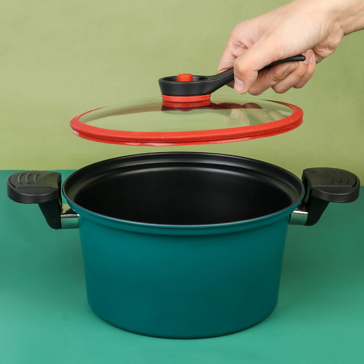 طنجرة ضغط متوافقة مع قدر الضغط سعة 3.5 لتر، طنجرة ضغط كهربائية منخفضة الحرارة لطهي الأرز